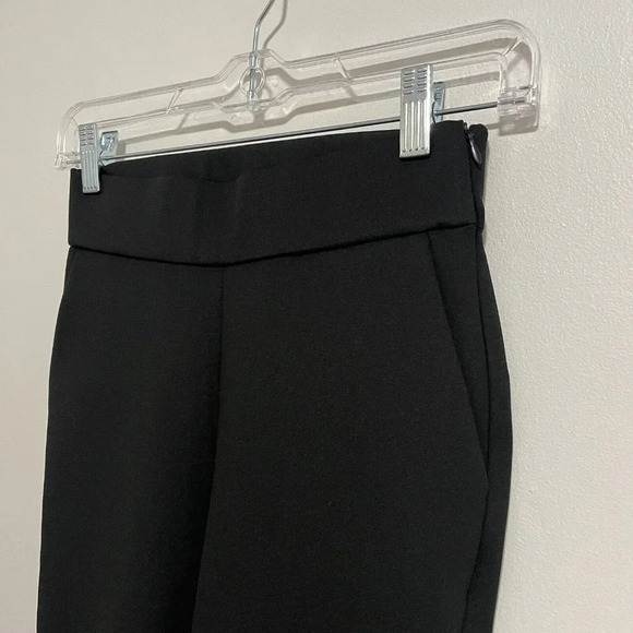 The Fold London Black slim Leg Trouser‎ Work Pants Size 2 - Picture 4 of 7